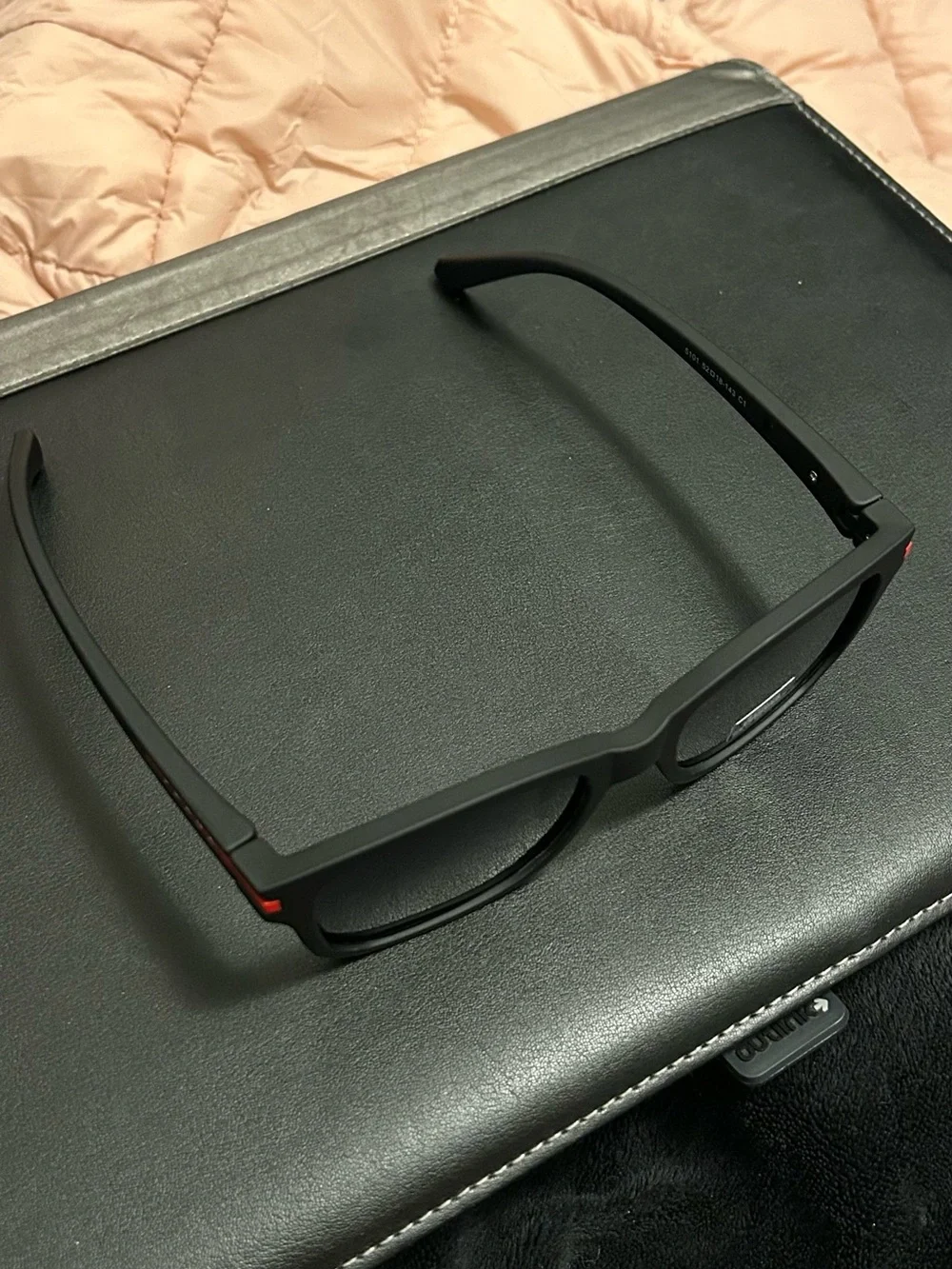 BRAND NEW PRADA LINEA ROSSA 5101 C1 SUNGLASSES - BLACK/RED - MADE IN ITALY